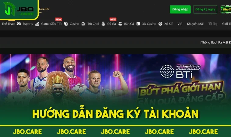 Hướng dẫn đăng ký tài khoản