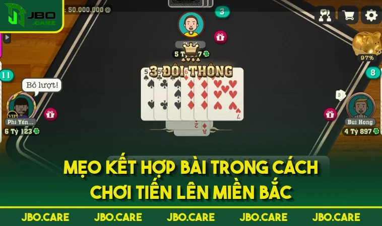 meo ket hop bai trong cach choi tien len mien bac Mẹo kết hợp bài trong cách chơi Tiến Lên Miền Bắc